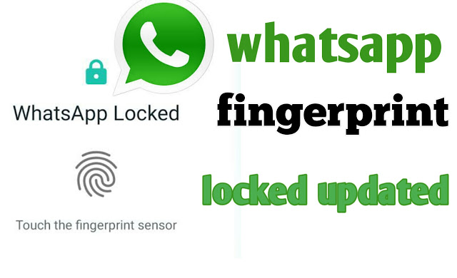 WhatsApp Messenger Fingerprint Lock