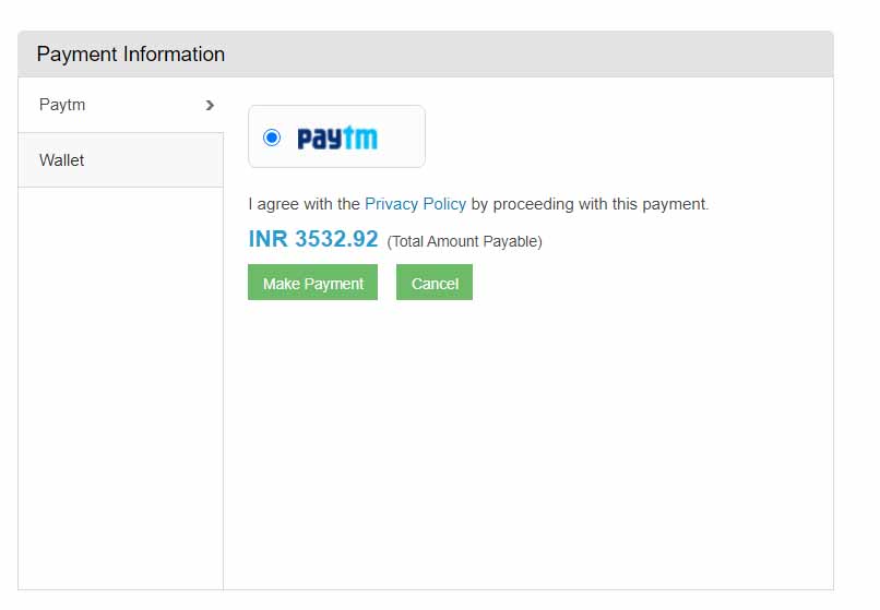 Add Payment Details Hostgator