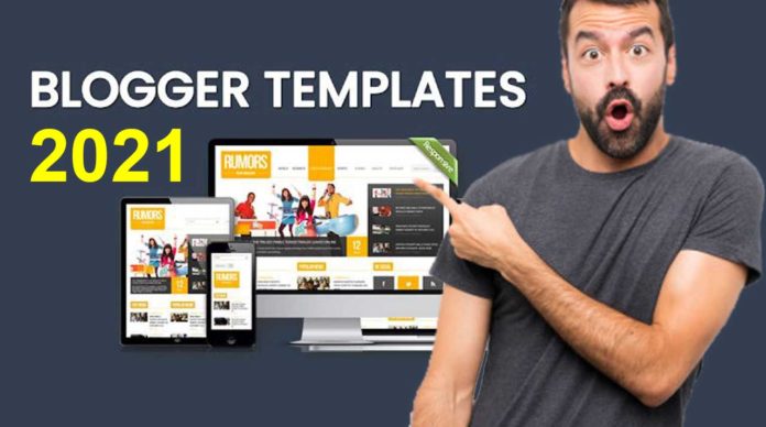 Top 10 Responsive Blogger Template 2021 in Hindi