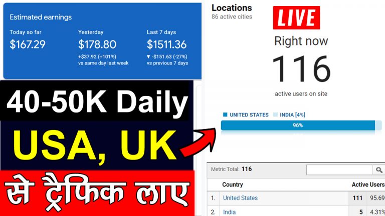 Blog Par Traffic Kaise Badhaye – [ब्लॉग पर ट्रैफिक लाने के बेस्ट 10 तरीके]
